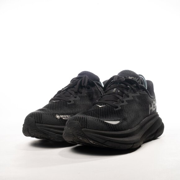 Size 7 - Hoka One One HOKA Clifton 9 GORE-TEX 2024 Triple Black W - Picture 9 of 10